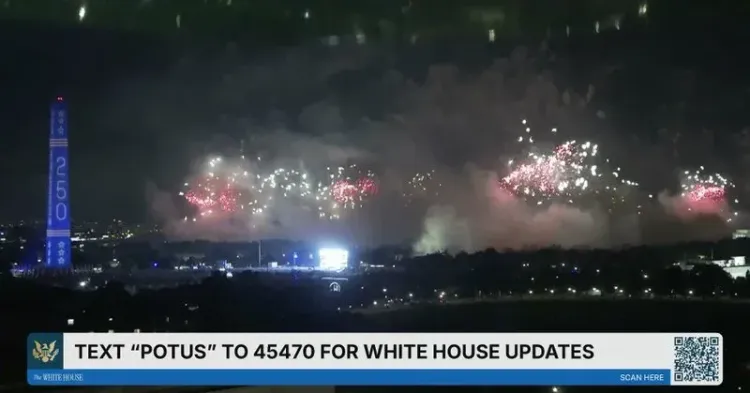 Trump Delivers Remarks at Salute to America Celebration