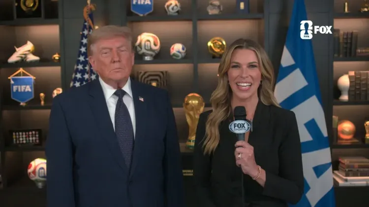 Trump Gives FOX Sports Interview Ahead of 2026 FIFA World Cup Final