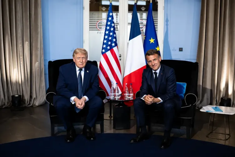 Trump Hails Macron as 'Special Friend,' Says Strait Opening Friday