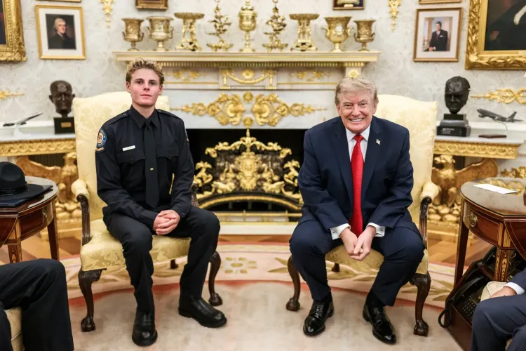 Trump Honours Teen Lifeguard Who Saved Boy at California Beach