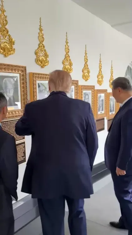 Trump Hosts Xi at White House, Jokes About Biden Autopen