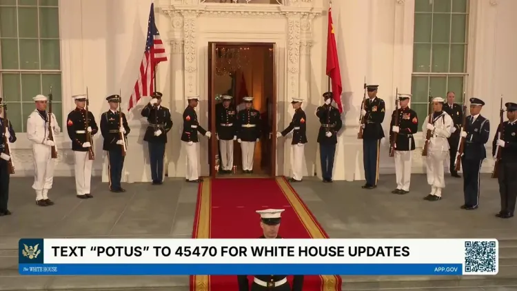 Trump Hosts Xi Jinping for White House State Dinner