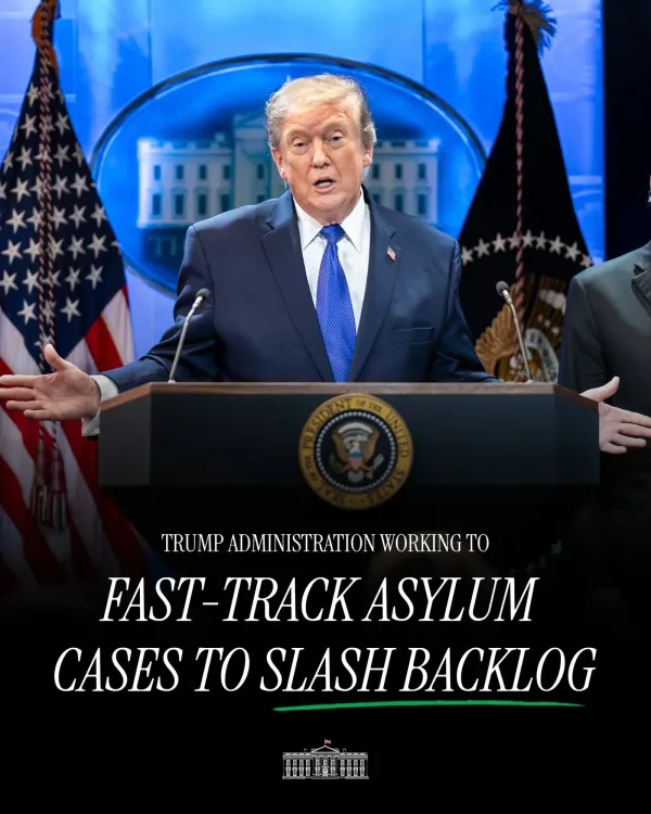 Trump Moves to Crush US Immigration Asylum Backlog