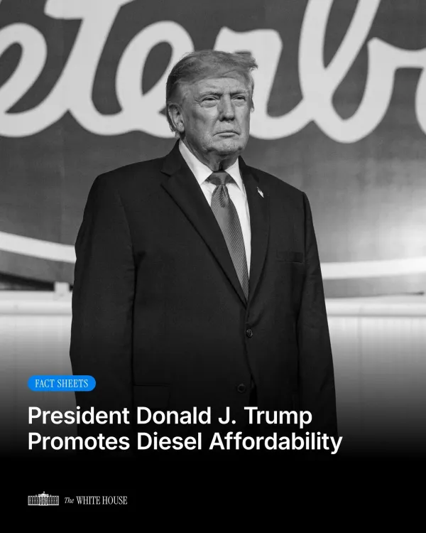 Trump Signs Order Allowing Dyed Diesel on Highways to Cut Costs