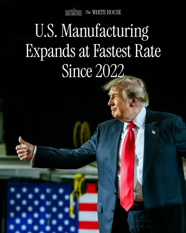 Trump White House Declares America Is 'Building Again'