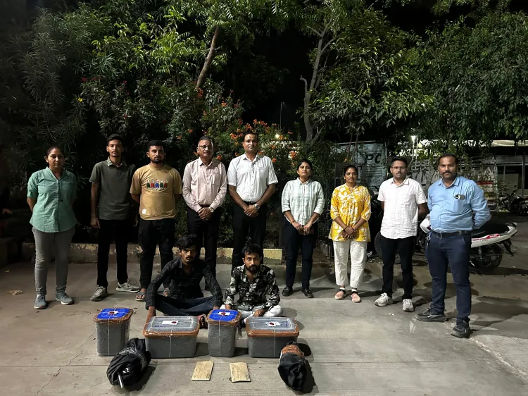Gujarat Police Nab Two with 12 kg Ganja Worth Nearly Rs 6 Lakh in Gandhinagar