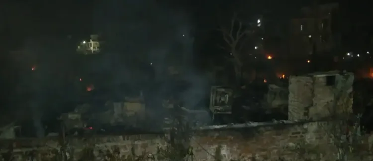 Tragedy Strikes Lucknow: Two Young Lives Lost in Devastating Slum Fire