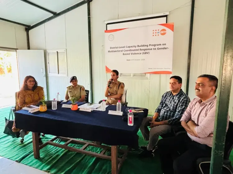 Gender-based violence training held in Sawai Madhopur, Rajasthan