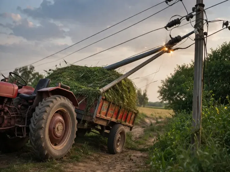 Tragic Collision with Power Line Claims Two Lives in Madhya Pradesh