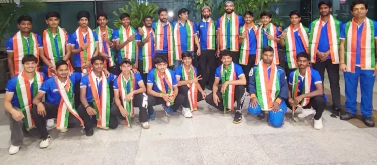 India U18 hockey teams land to hero's welcome at Delhi airport after Asia Cup gold, bronze