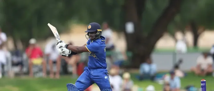 Did Sri Lanka’s Chamuditha Set a New U19 WC Record with His 192 Against Japan?