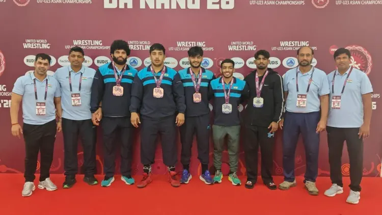 U23 Asian Wrestling C'ships: India claim 5 Greco-Roman medals on Day 1