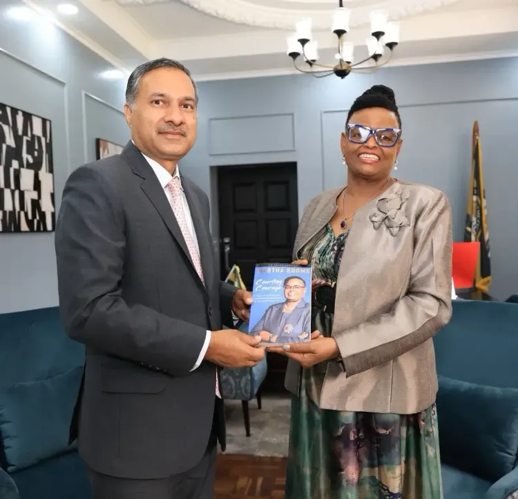 डॉ. आदर्श स्वैका ने केन्या में राजनयिक प्रशिक्षण सहयोग पर की महत्वपूर्ण चर्चा