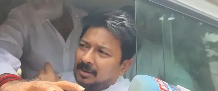 Udhayanidhi Stalin detained for questioning over remarks on CM Vijay, actor Trisha
