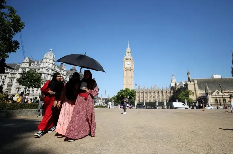 UK Heat-Health Alerts issued across England as temperatures near record highs