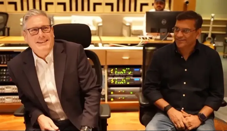 Was UK Prime Minister Keir Starmer Welcomed with 'Tujhe Dekha To' from ‘DDLJ’ at Yash Raj Films?