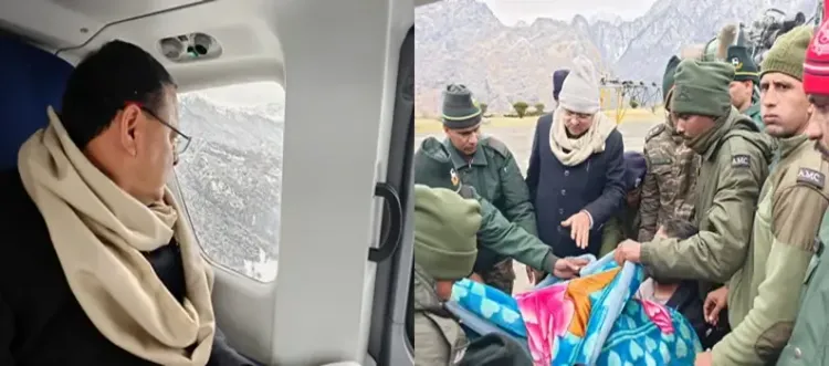 Uttarakhand Avalanche: Four Fatalities, 50 Rescued; CM Dhami Leads Rescue Efforts
