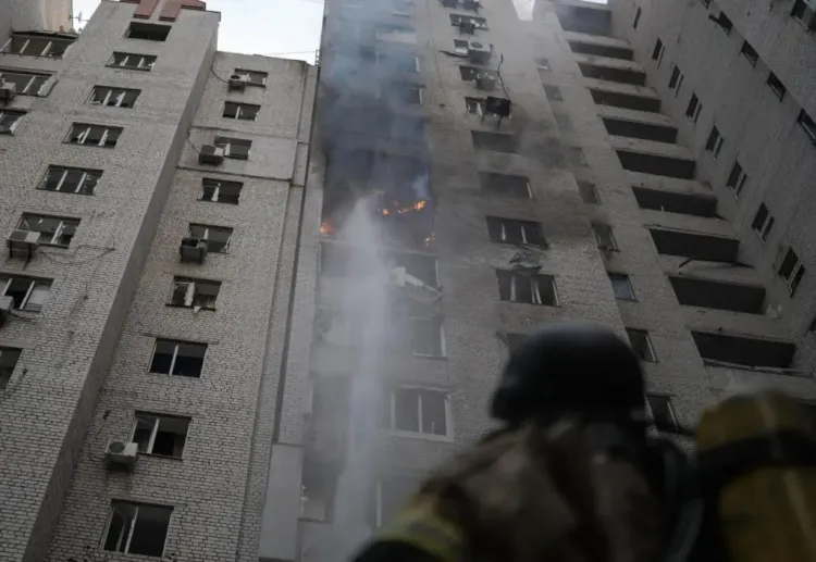 कीव में रूसी ड्रोन हमले में 14 वर्षीय की मौत, यूक्रेन के 8 क्षेत्रों पर एक दिन में हमले