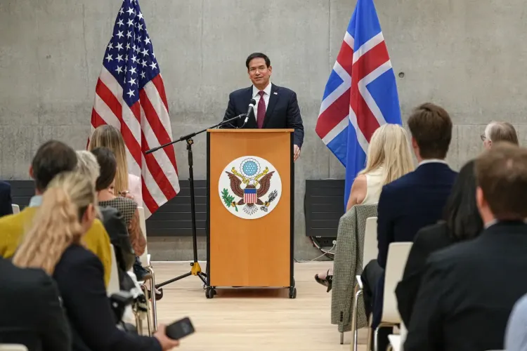 Ukraine NATO membership 'not on table': Rubio in Reykjavik