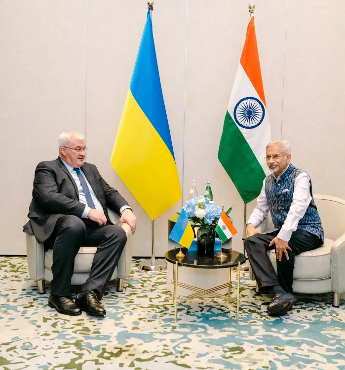 Jaishankar briefed by Ukraine FM Sybiha on Black Sea crisis, navigation freedom