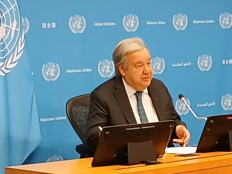 How is UN Chief Guterres Acknowledging India's AI Leadership?
