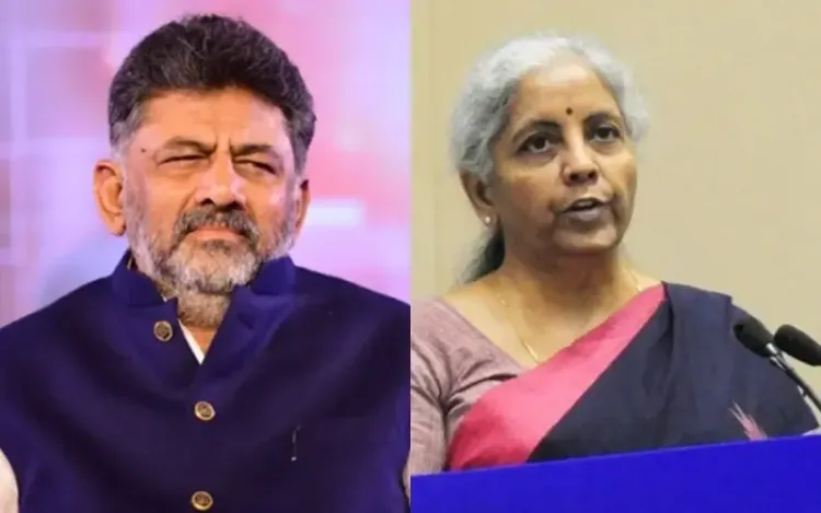Union Budget: D.K. Shivakumar Appeals to FM Sitharaman for Major Funds for Bengaluru