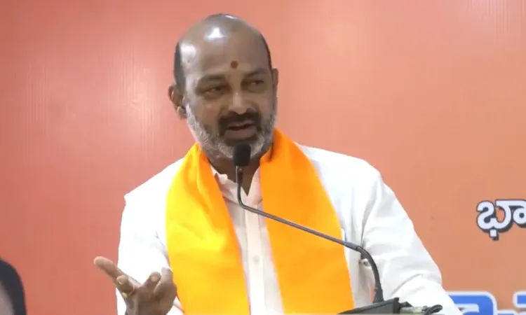 Did Union Minister Bandi Sanjay Appear Before SIT in Phone-Tapping Case?