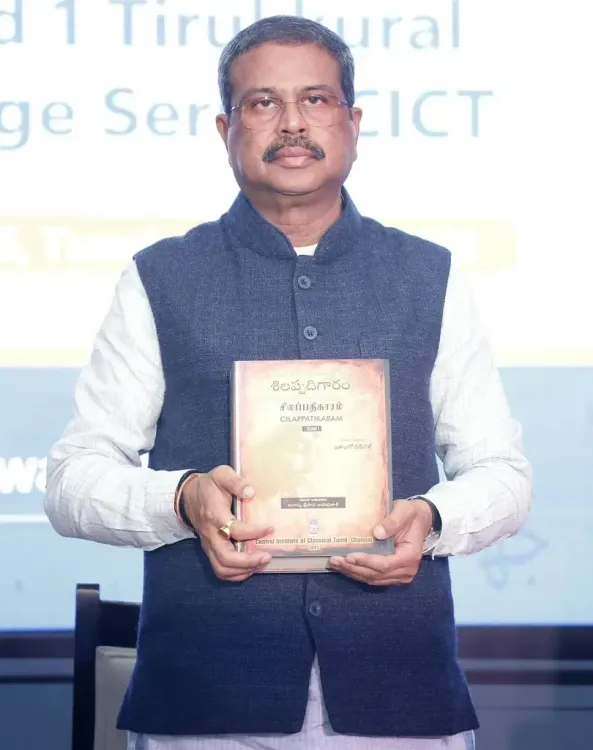 Did Union Minister Dharmendra Pradhan Just Release 55 Literary Works in Classical Indian Languages?