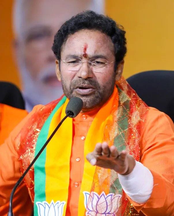 Will Union Minister Kishan Reddy Challenge T'gana Govt to Abolish Fine Rice Scheme?
