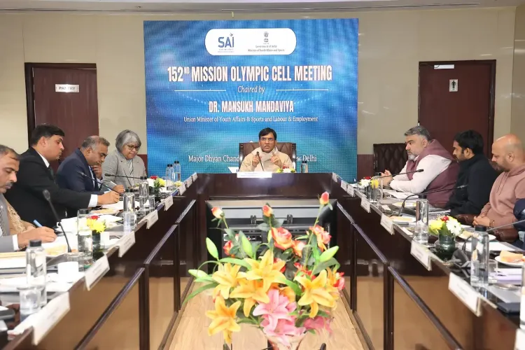 Dr. Mandaviya Leads Meeting to Initiate Preparations for the 2028 Olympics