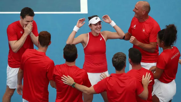 Can Belinda Bencic's Heroics Propel Switzerland to Their First United Cup Title?