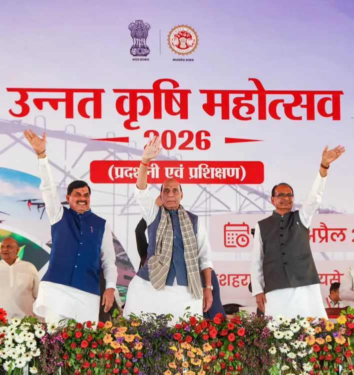 Shivraj Chouhan Champions Tech-Driven Farming at Unnati Krishi Mela