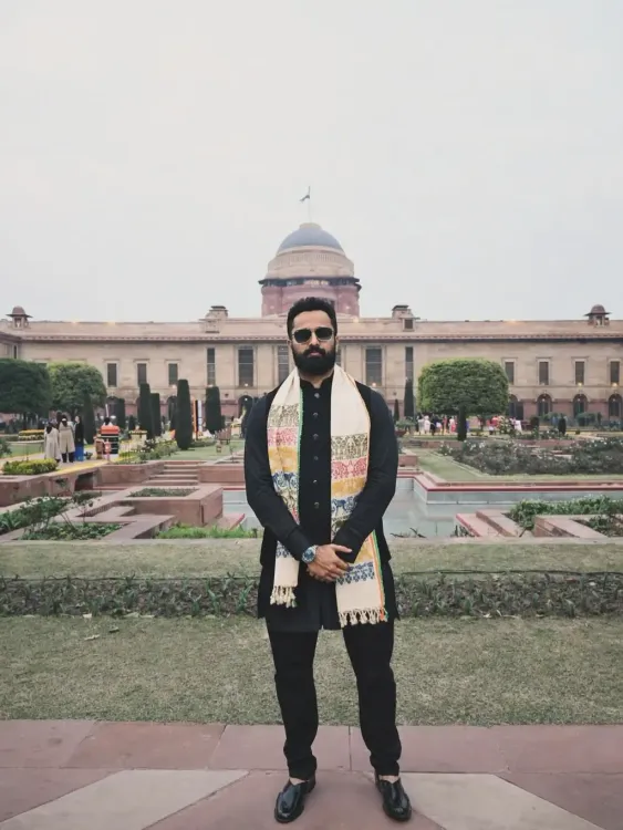 What Did Unni Mukundan Say After Attending President Droupadi Murmu's Reception?
