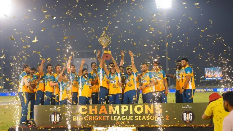 UP Brij Stars win Big Cricket League Season 2 title in Greater Noida