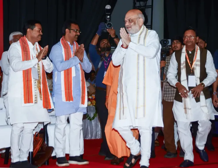 अमित शाह के लखनऊ संबोधन के बाद BJP नेताओं का दावा — यूपी में पार्टी 'अंगद के पैर' की तरह, 2027 में कोई नहीं हिला सकता