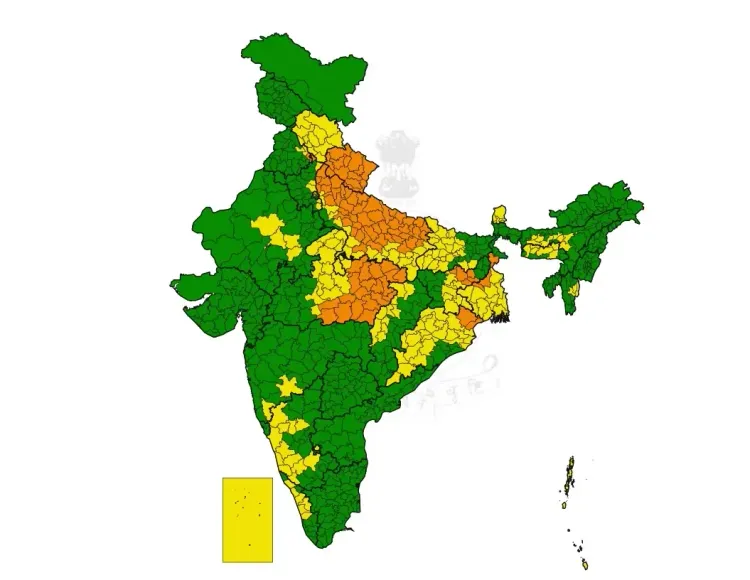 आईएमडी का ऑरेंज अलर्ट: यूपी के 50+ जिलों समेत उत्तराखंड-MP में अगले 3 घंटे भारी बारिश का खतरा