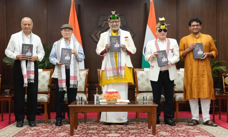 उपराष्ट्रपति सीपी राधाकृष्णन ने 'वीआईपी कल्चर इन इंडिया' पुस्तक का विमोचन किया, लोकतंत्र में सेवा-भाव पर दिया ज़ोर