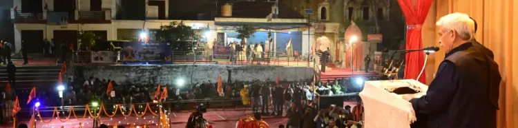 क्या हम सैनिकों और युवाओं के बलिदान को व्यर्थ जाने देंगे? उपराज्यपाल मनोज सिन्हा