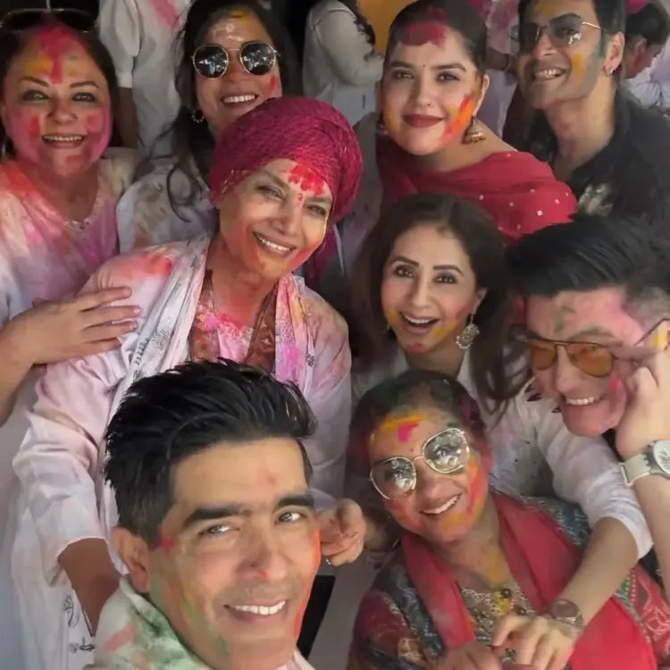 Urmila Matondkar Joins Shabana Azmi and Friends for a Colorful Holi Celebration