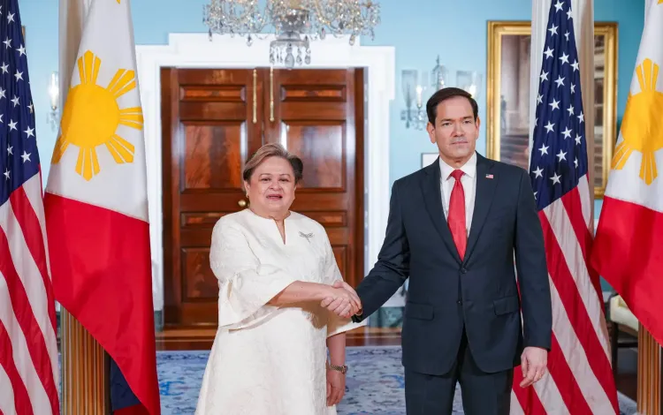 Rubio, Philippines FM reaffirm alliance at 80-year diplomatic milestone
