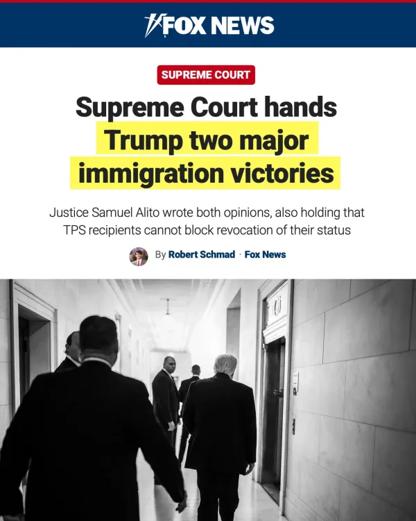 US Supreme Court Backs Trump on Two Asylum Rulings