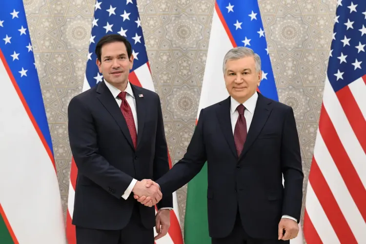 US-Uzbekistan seal $12 bn deals as Rubio visits Samarkand