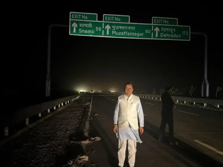 Delhi-Dehradun Corridor: CM Dhami Covers 213 km in 2.5 Hours