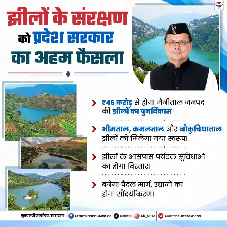 Uttarakhand CMO Flags Key State Decision on Lake Conservation