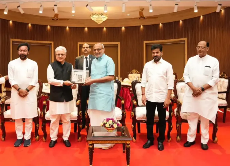 What Awaits Vice-President Radhakrishnan on His First Visit to Telangana?