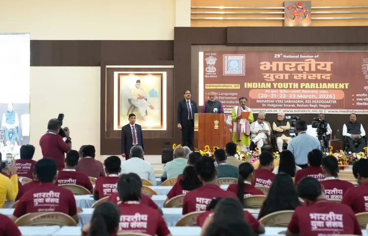 C.P. Radhakrishnan Urges Youth to Innovate for 'Viksit Bharat' by 2047