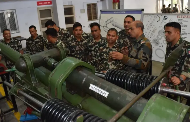 वडोदरा के ईएमई स्कूल में नेपाल सेना को मिला विशेष 105 मिमी लाइट फील्ड गन प्रशिक्षण