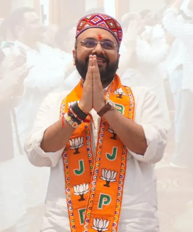 Hemang Joshi takes charge as BJYM National President, pledges Viksit Bharat push