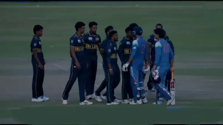 Sooryavanshi, Tilak Varma in altercation with Sri Lanka A after Super Over loss in Dambulla