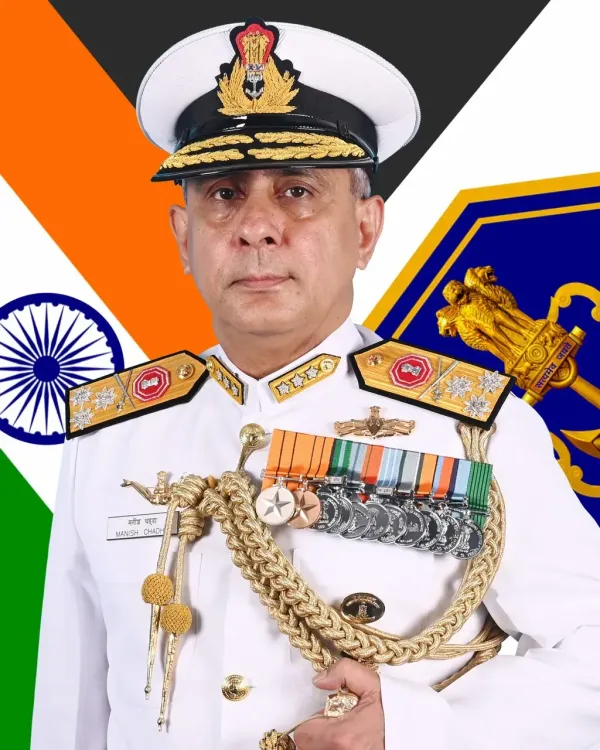 वाइस एडमिरल मनीष चड्ढा ने संभाला 'डीजी नेवल ऑपरेशंस' का कार्यभार, हिंद महासागर सुरक्षा होगी प्राथमिकता
